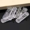 50 Pcs Plastic Locking Shelf Pins, Cabinet Shelf Clips Locking