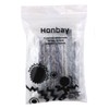 Honbay 40pcs 40 Pin Single Row Male and Female Pin
