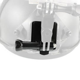 CS PRIORITY Helmet Base Mount for Action Camera Stand Aluminum Mount Motorcycle Cycling Accessories (Mount with Screw A)