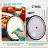 HAUSHOF 5.3QT Enameled Cast Iron Dutch Oven with Lid, Non-Stick