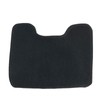 SecosAutoparts Replacement Black Velour Front & Rear Floor Mats Carpet