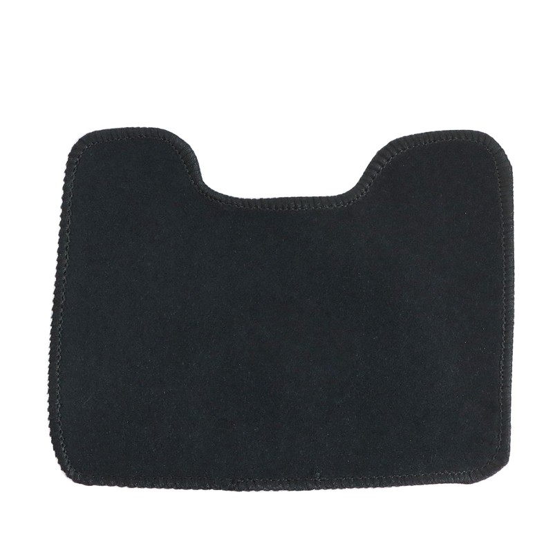 SecosAutoparts Replacement Black Velour Front & Rear Floor Mats Carpet