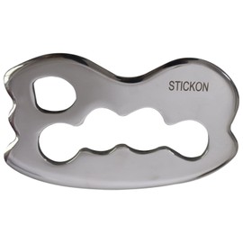 Tansozer Gua Sha Stainless Steel Massage Tool Gua Sha Tools for Mobilising Soft Tissue and Reducing Muscle Pain Style G