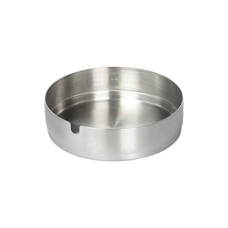 Echo Metal Stainless Ashtray 97 φ Silver 97x97xh28 mm 0899 – 083 