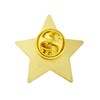 PinMart Super Star Yellow and Red Enamel Lapel Pin