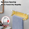 Livabber Self Adhesive Hand Towel Holder- 304 Stainless Steel Hand