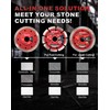 EZARC 4-1/2 inch Diamond Saw Blades for Angle Grinder, 3PCS