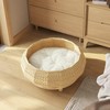 SHENGOCASE Extra Large Handwoven Paper Rope Wicker Rattan Pet Cat