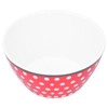 4PCS 6in Salad Bowl Dinner Serving Bowl Sets Kitchen Imitation