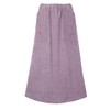 Sun Planning Pattern Pattern Elastic Waist A-Line Skirt 6058