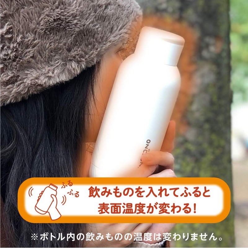 Doshisha OZFF360GR Furufuru Bottle, 12.2 fl oz (360 ml), ON℃ZONE