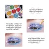 KYDA 9 Colour Glitter Eyeshadow Palette, Sparkle Shimmer Eye Sequin