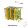 Eppicotispai Natural Beechwood Collapsible Pasta Drying Rack 10+ Sq Ft