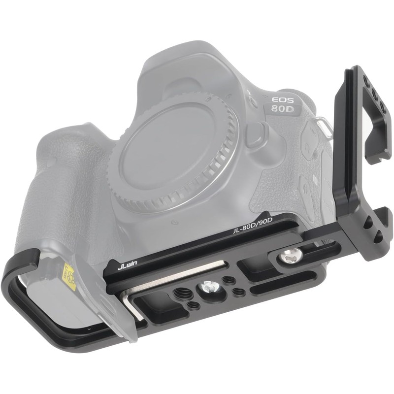 Hersmay Quick Release Plate L Angle L-Bracket Plate for Canon