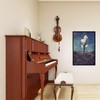 Violin Wall Mount Violin Hanger Mahogany Violin Viola Stand with