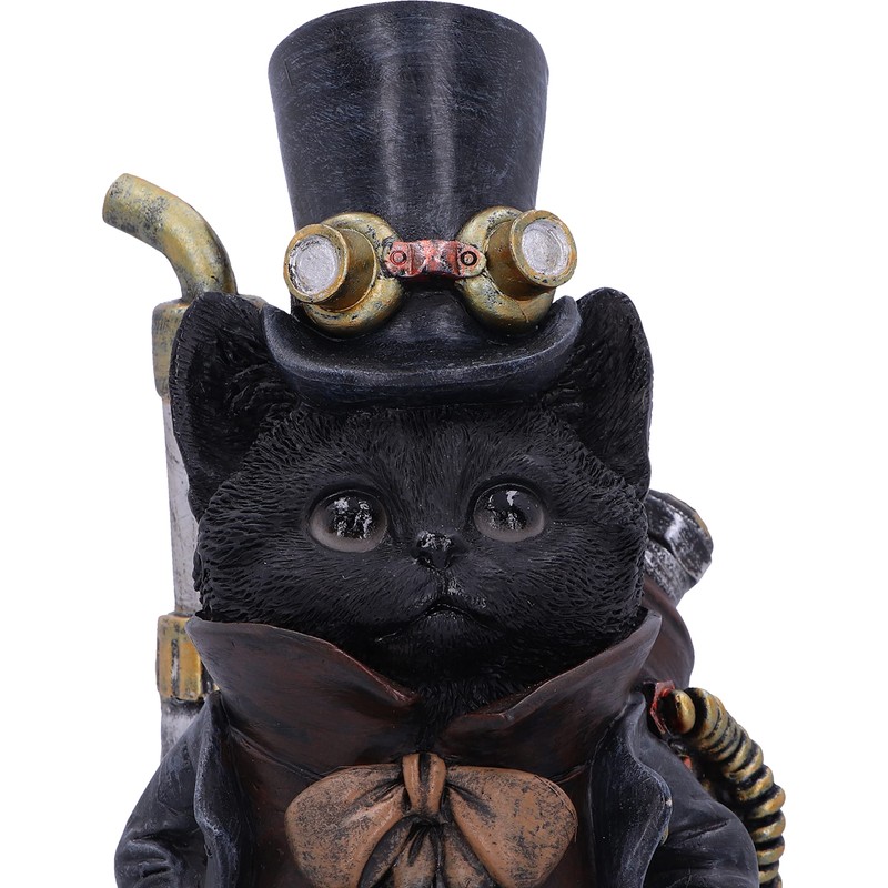 Nemesis Now Black Resin Steampunk Figurine 7.75"