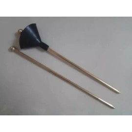 Cheong-eum 청음 탐지봉 상수도 수도 누수 검사 누출 감지봉 단순 [스테인리스스틸200mm] Simple Water Leakage Detection Probe for Water Supply Pipe [Stainless Steel 200mm]