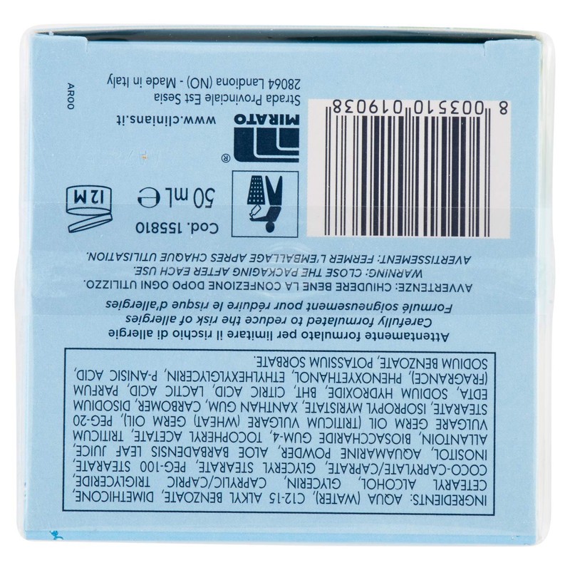 Clinians Clinica Della Bellezza Daily Moisturizing Cream From Italy, 1.7