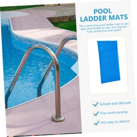 CORHAD Non-Slip Pool Stair Mat for Above Ground Pool Steps Thickened Inflatable Ladder Pad