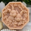 Easter Bunny Silicone Soap Molds for Soap Making Rabbit DIY