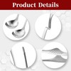 6 PCS Hot Pot Ladle, Strainer & BBQ Tongs Hotpot