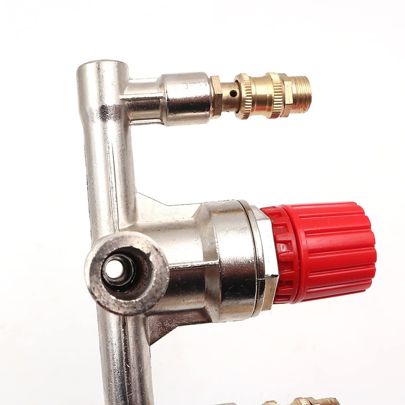 Hsthe Sea Air Compressor Pressure Switch Double Outlet Tube Alloy
