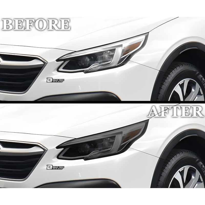 BOGAR TECH DESIGNS Full Headlight Head Light Tint Kit Compatible