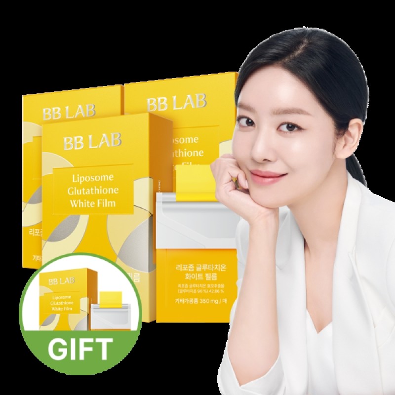 Glutathione White Film Liposome Upgrade 3+1 Box (120 Sheets)_No Additives