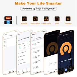 PAUTIX COB LED Strip Light 4000K,32.8ft/10m Dimmable DC24V Natural White LED Strip Lights,CRI93+ Super Bright High Lumen Tape Lights Kit,Work with Alexa/Google Assistant for Home&Office DIY Lighting