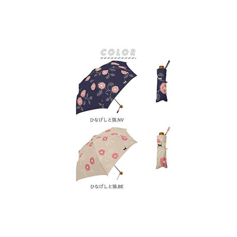 S21001 Folding Umbrella, 21.7 inches (55 cm), Wind Resistant Mini,