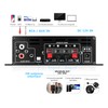 Mini Bluetooth 5.0 Digital Amplifier Stereo Home/Car Audio Amplifier USB