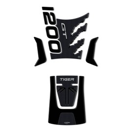 labelbike - 3D Stickers Kit 2 Motorcycle Tank Pads Motorcycle Tank Cover Compatible with Triumph Tiger GT 2022