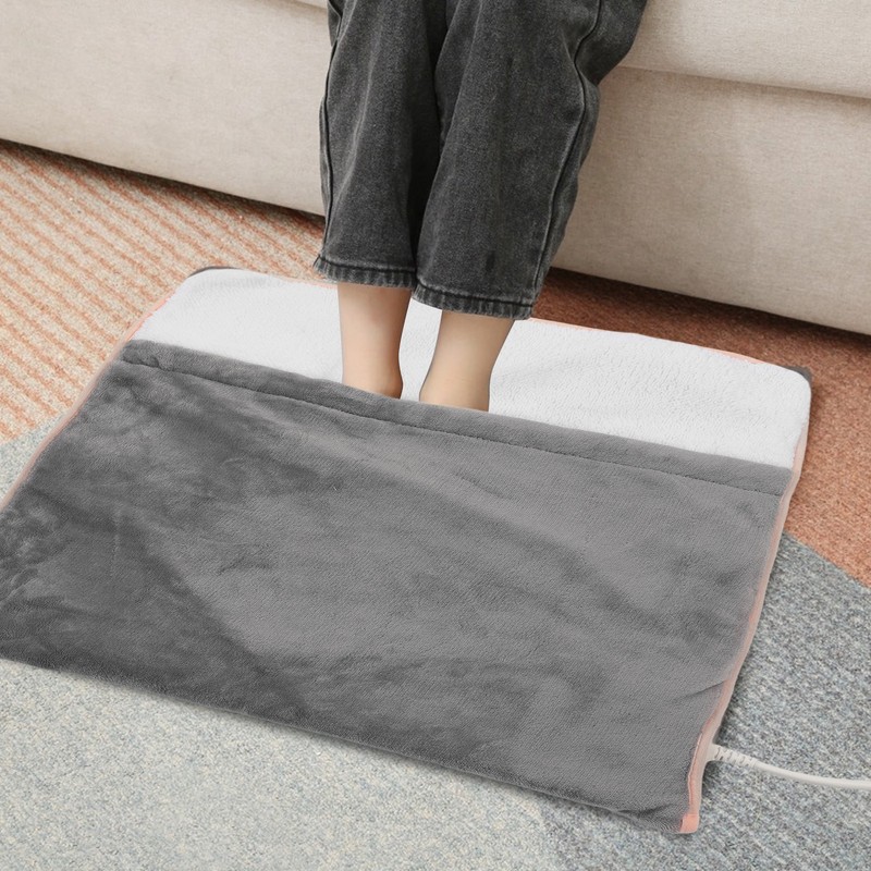 Electric Foot Warmer Fast Heating Washable Adjustable Feet Heated Warmer