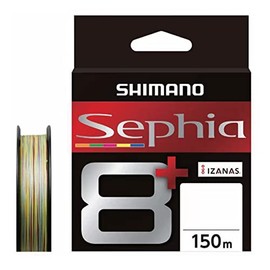 Shimano (SHIMANO) PE Line Sephia 8+ 10m×5 Colors 150m 0.6 No. LD-E51T Jigging