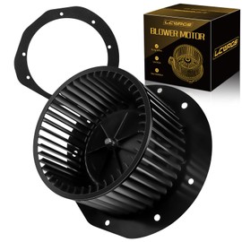 Front AC Blower Motor with Fan Fits for 1987-1996 Ford F150 F250 F350 Pickup Truck Bronco HVAC Heater Blower Motor Fan F-150 F-250 F-350 Replaces# 700146 2311639