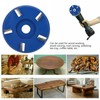 5 Teeth Arc shaped Wood Cutting Disc Woodworking Angle Grinder
