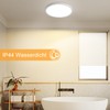 ZMH Ceiling Light LED Ceiling Light Bathroom Lamp Flat Diameter