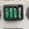 Articulating pickle four pack 3-D printed figurines