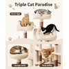 LIKISAK Cat Tower, 71 Inch Heavy Duty Cat Tree for
