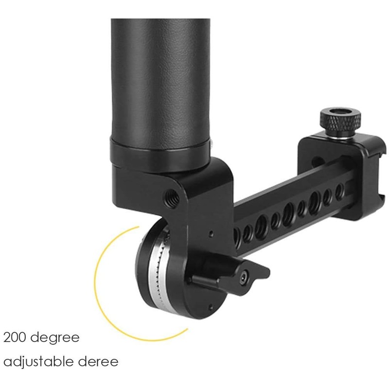 NICEYRIG NATO Quick Release Gimbal Attack 200 Degree Adjustable Handle