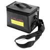 QWORK® 215*165*145MM Lipo Safe Bag, Fireproof & Explosion Proof, Safe