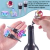Voyyphixa 3 Pcs Resin Wine Stopper Molds with 4 Stopper,
