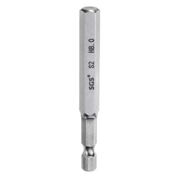 QUARKZMAN Hexagon Hex Screwdriver Bit Set 8 mm (H8) Metric