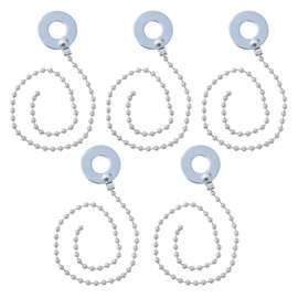 Cymbal Sizzler Chain Drum Set Stainless Steel Chain, 5-Pack