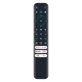 RC813 FMB1 Voice Replacement Remote fit for TCL QLED 4K UHD Smart TV 75S470G 75QM850G 75Q650G 85QM850G 98QM850G 55S450G 85Q650G 65Q650G 55Q750G 65Q750G 75Q750G 85Q750G 32S370G