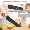 TOPLUCKY Knife Set, 7-Piece Kitchen Knife Set with Sharp Chef