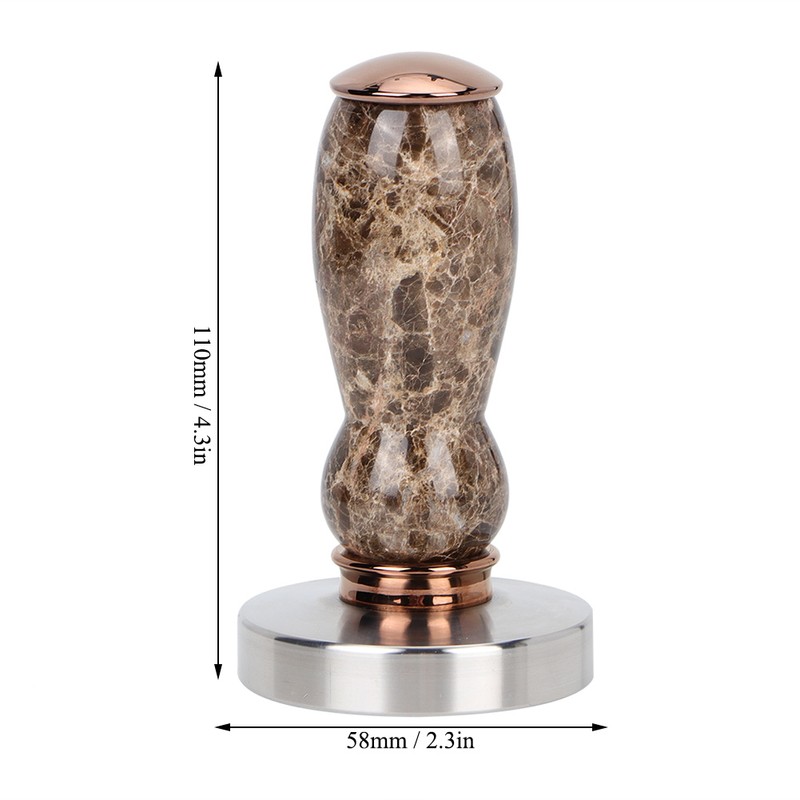 58mm Kitchen Shop Stainless Steel Coffee Powder Press Hammer Tamper