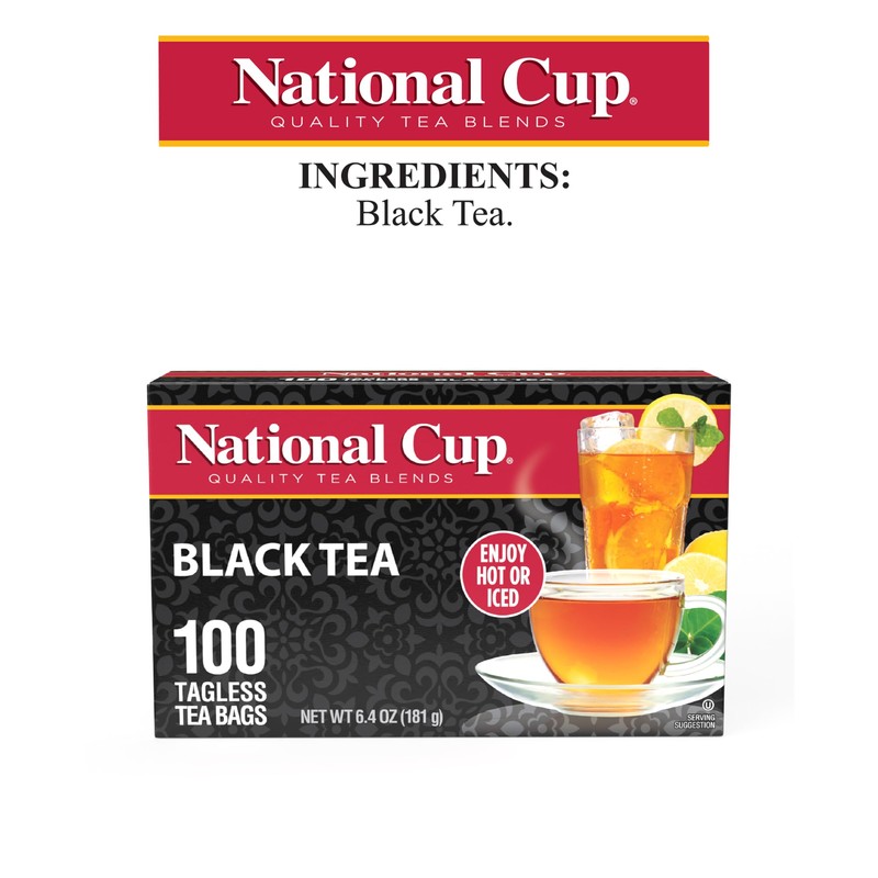 National Cup Black Tea Blend Flavourful, Smooth, Robust Caffeinated Black