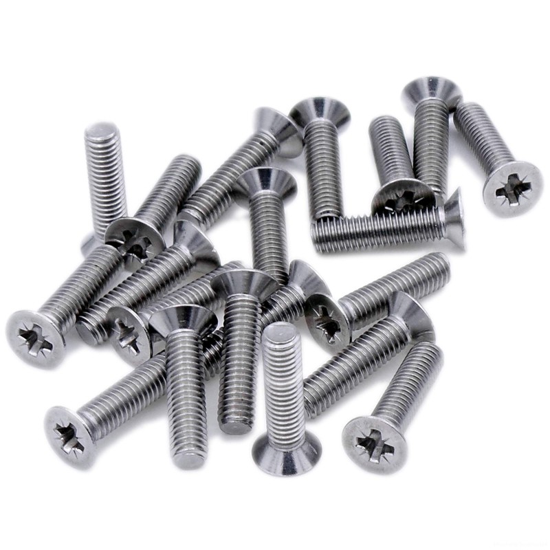 M5 (5mm x 6mm) Pozi Countersunk Machine Screw (Bolt) -