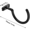 VOGOOPOI 2Pcs Snooker Billiard Table Board Cue Hook Bridge Rod